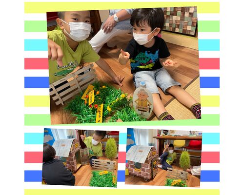 幼稚園児たち
