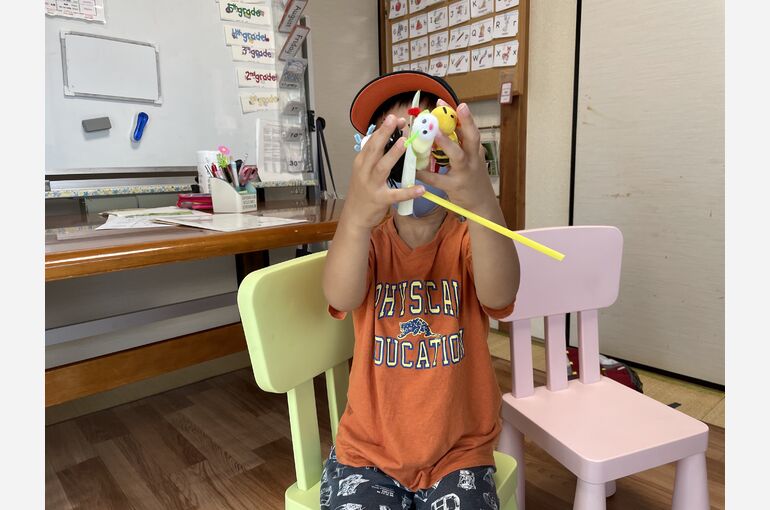 虫たちを捕まえた！